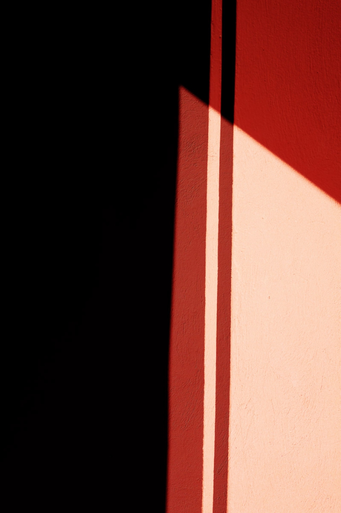Jardin secret, Marrakech - abstractions rouges